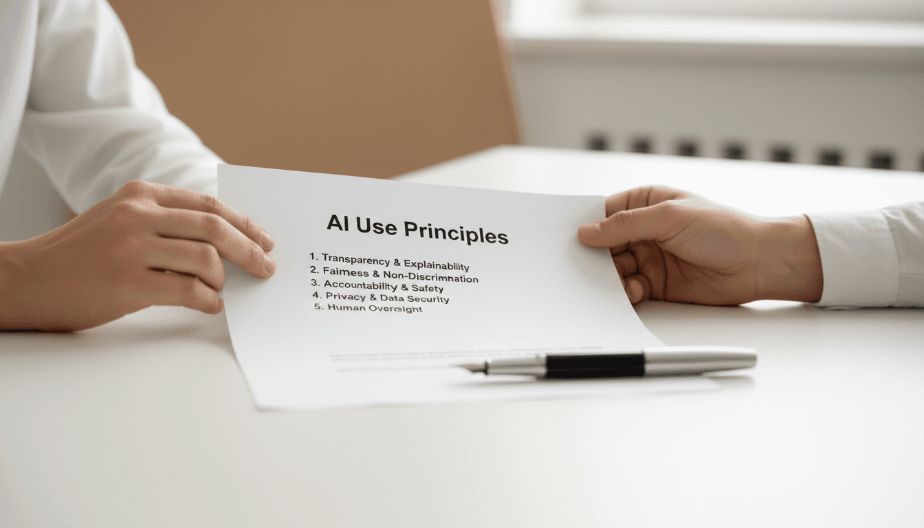 Publish your principles